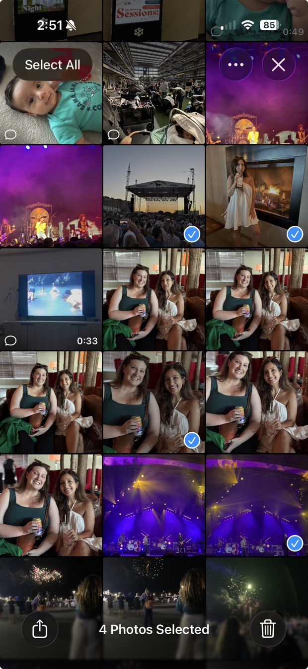 Fans upload their show photos
