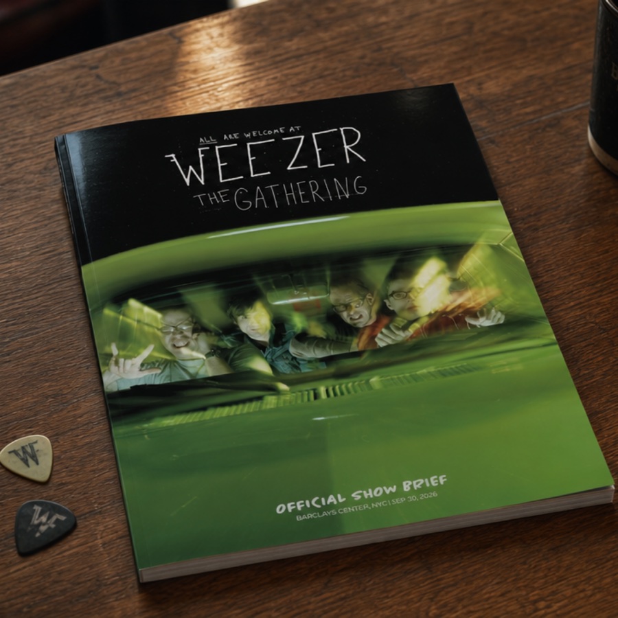 Weezer — The Show Brief printed edition